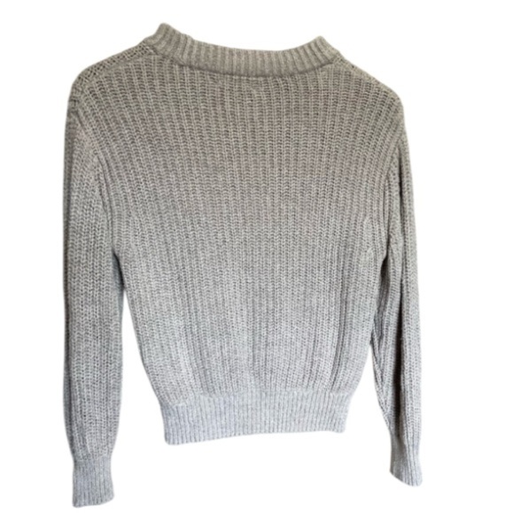 Wilfred Aritzia Beige Essentials Chenille Crew Neck Sweater Women’s XS - Picture 8 of 8